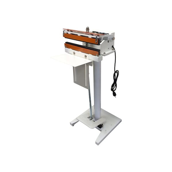 12" W-Series Direct Heat Foot Sealer w/ 15mm Meshed Seal Width - PTFE Coated